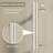 47-49" W ×72" H Pivot Shower Door, 1/4"(6Mm) SGCC Clear Tempered Glass Shower Door With Explosion Film, Nano Easy-Clean Coating, Reversible Installation, Brushed Nickel-123210238