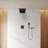 Trieste Matte Black Wall Mount Thermostatic Shower System with Multi Function LED Operation