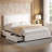 Storage Bed With 4 Drawers And 3-Tier Nightstand Bedroom Set Platform Velvet Bed With Under-Bed Storage, Modern Upholstered Bed Set-1817401148-1817401090