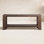 Aileen Outdoor Console Table-Stained Saddle Brown