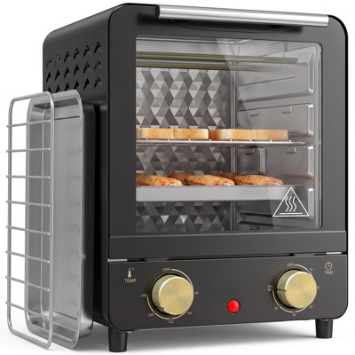 HOMCOM Toaster Oven with Rotisserie
