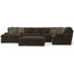 Blain 4 - Piece Upholstered Sectional including 9 Accent Pillows and 1 Cocktail Ottoman