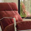 Chaise berçante moderne rembourrée-107401110