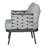 Mariano Steel 4-Pieces Coversation Set-1992388965-1992388970
