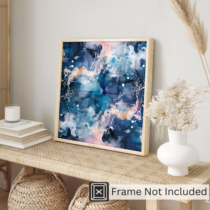 «Abstract Ethereal Dreams III», reproduction d'art moderne sans cadre, H 28 po x l 28 po