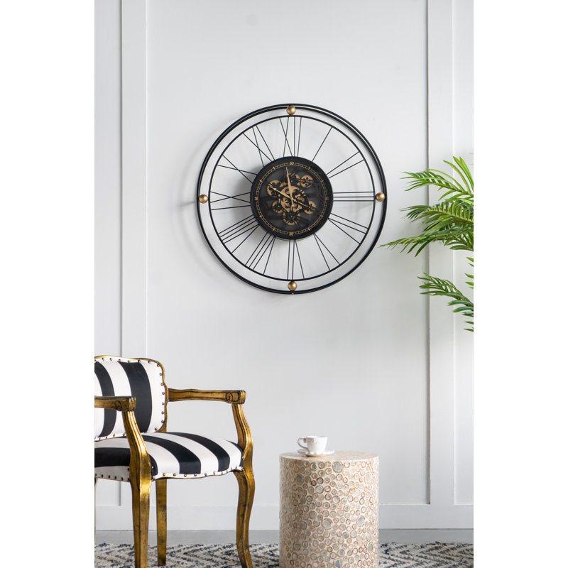 Metal Wall Clock