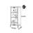 Classic Multi-Functional Solid Wood Bookcase