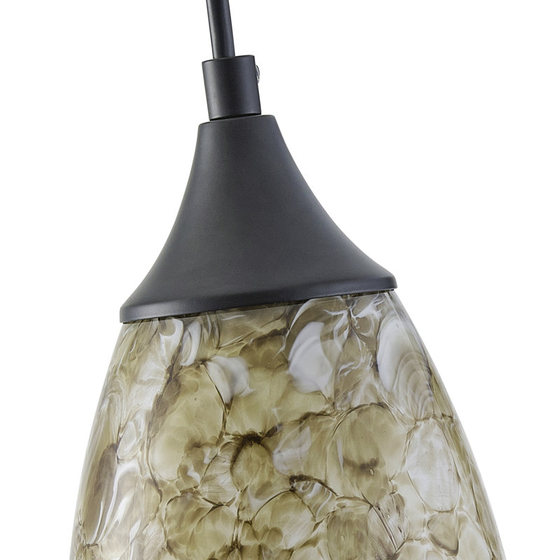 Luminaire suspendu réglable à 1 lumière à intensité variable E26, Gris