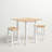 2 - Person Solid Wood Solid Wood Top Four Leg Dining Set