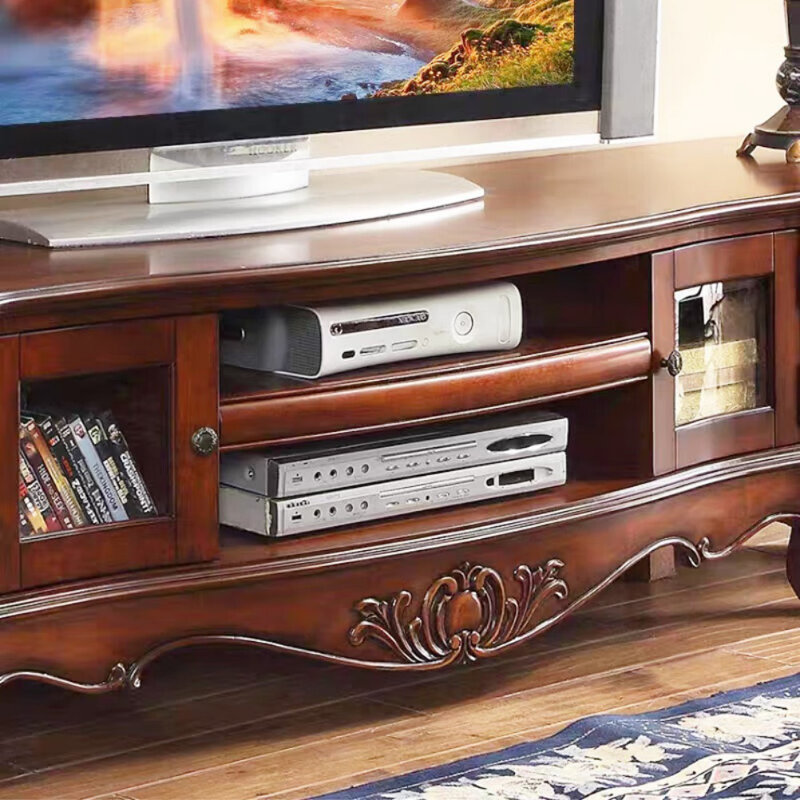 Meuble télé Retro Creative, H 21,65 po x L 78,74 po x l 19,69 po