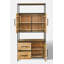 Industrial Mango Wood Tall Cabinet / Bookcase
