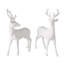 Figurines rustiques de renne, 8,5 pouces
