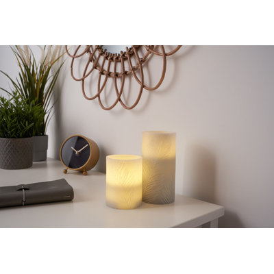 2-tlg. LED-Kerzen-Set