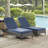 Adelita Outdoor Chaise Lounge , Cushion Included