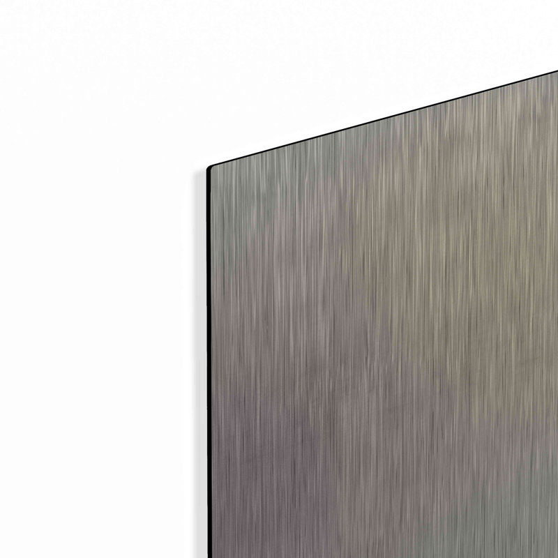 Ivy Bronx «Luminous III» par Design Fabrikken, art mural en métal, H 16 po x l 12 po 