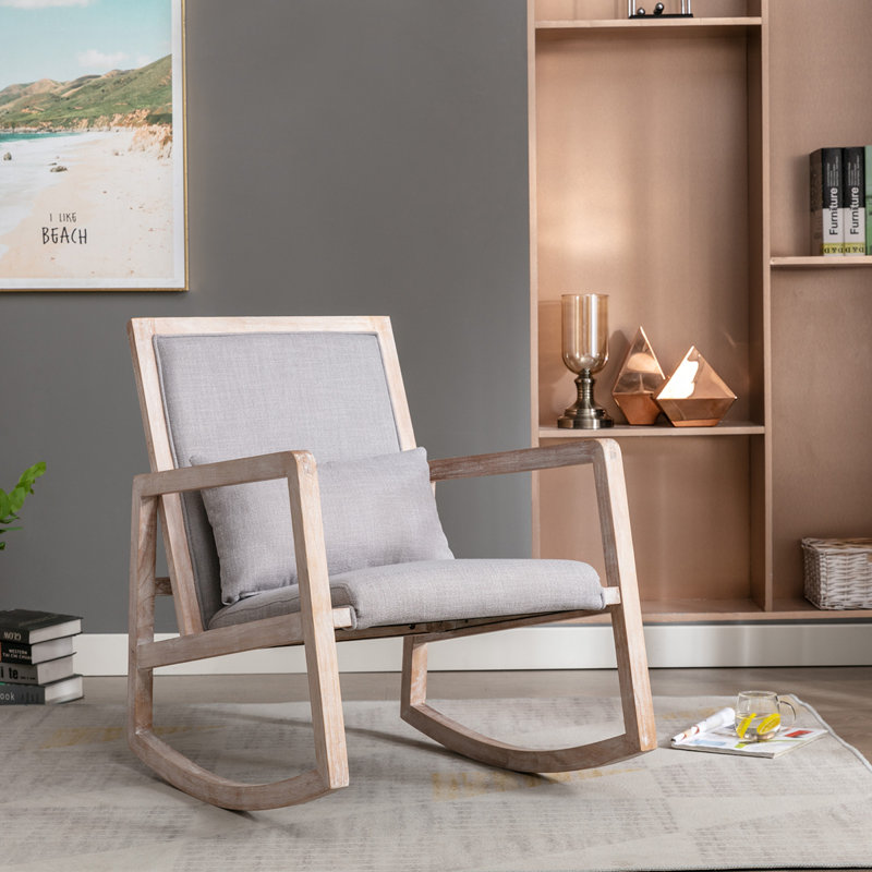 Chaise berçante, Gris