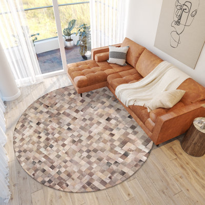Aubra Chenille Patchwork Rug