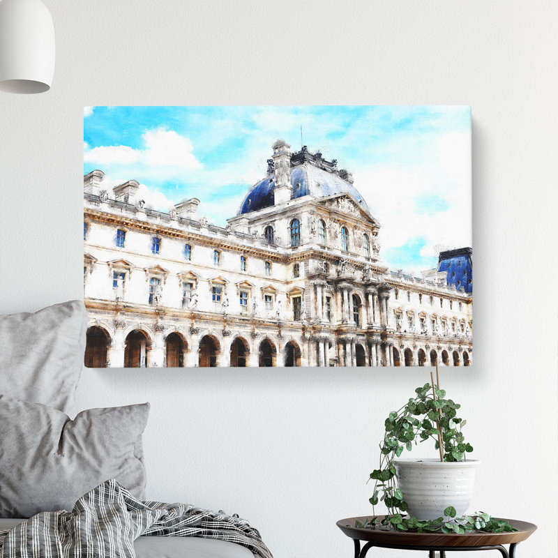 Winter Palace In St. Petersburg Russia - Wrapped Canvas Painting, 40cm H x 60cm W x 3cm D