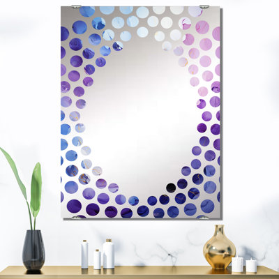 Miroir mural Foner - Abstract Collages MIR137303