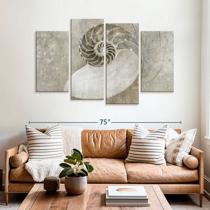 Spiral Seashell, 42'' H x 68'' W