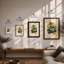 White Lotus Bloom Botanical - Print-855948455-855948454