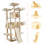 Lima Pet Heavy Duty Carpet 68 Inch Multi-Level Cat Tree Condos and Scratching Posts Included-331331326
