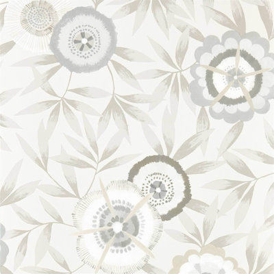 Komovi 10.05m x 52cm Lagoon/Gold Wallpaper Roll