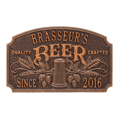 Quality Crafted Beer Arch Wall Décor