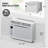 6,000 BTU Smart WiFi Window Air Conditioner, Energy Saving AC Unit with Remote, Cools 151-250 Sq.Ft