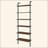 6-Shelf Modern Minimalist Open-Back Wall Bookshelf, Ample Storage For Books