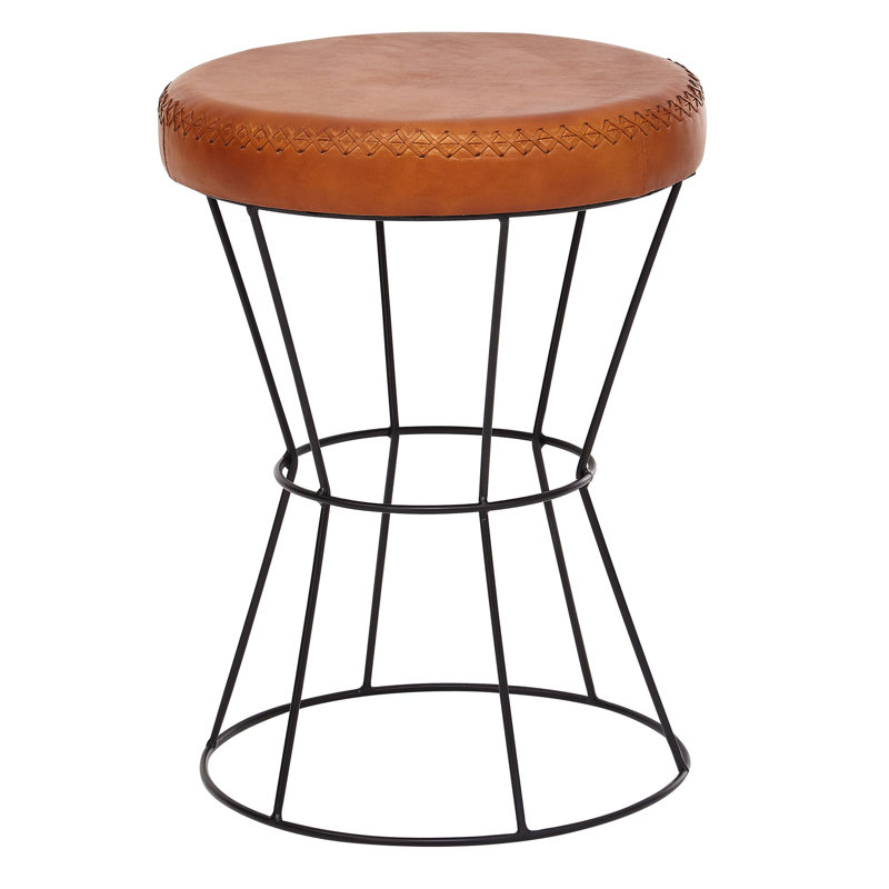 Bowdoin Metal Accent Stool