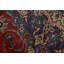 Tapis persan rouge à motif floral en laine Sarouk noué à la main 9 x 13