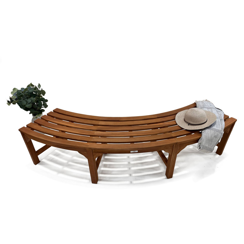 Solid Wood Outdoor Bench