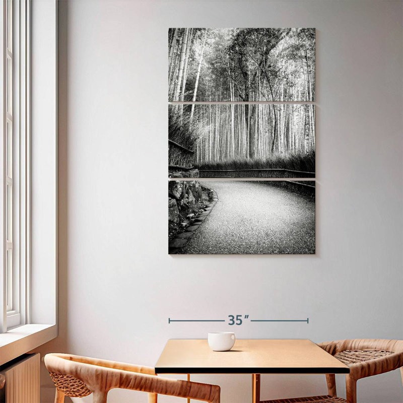 Alvord Path To Bamboo Forest, 65" H x 42" W