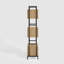 Duryea 162cm H x 67cm W Stainless Steel Bookcase