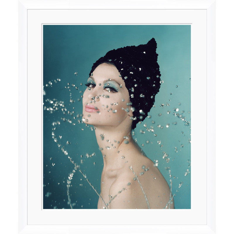 Vogue Magazine, "Isabelle Albonico Wearing A Hat By Adolfo Of Emme," John Rawlings, October 1, 1960 Print by John Rawlings
