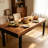 Rectangular Solid Wood Dining Table