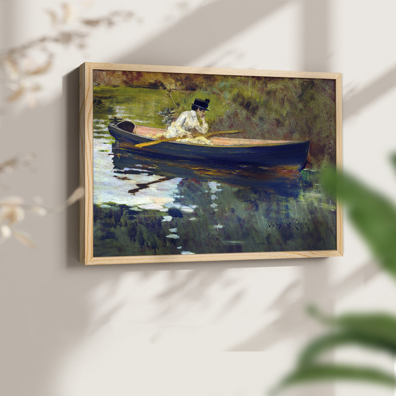 Alice Gerson in the Park - Reproduction encadrée - Restickable, Naturel, H 11 po x l 14 po