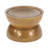 Ageliki Drum Iron Coffee Table with Lipped Tray Top-1536098645