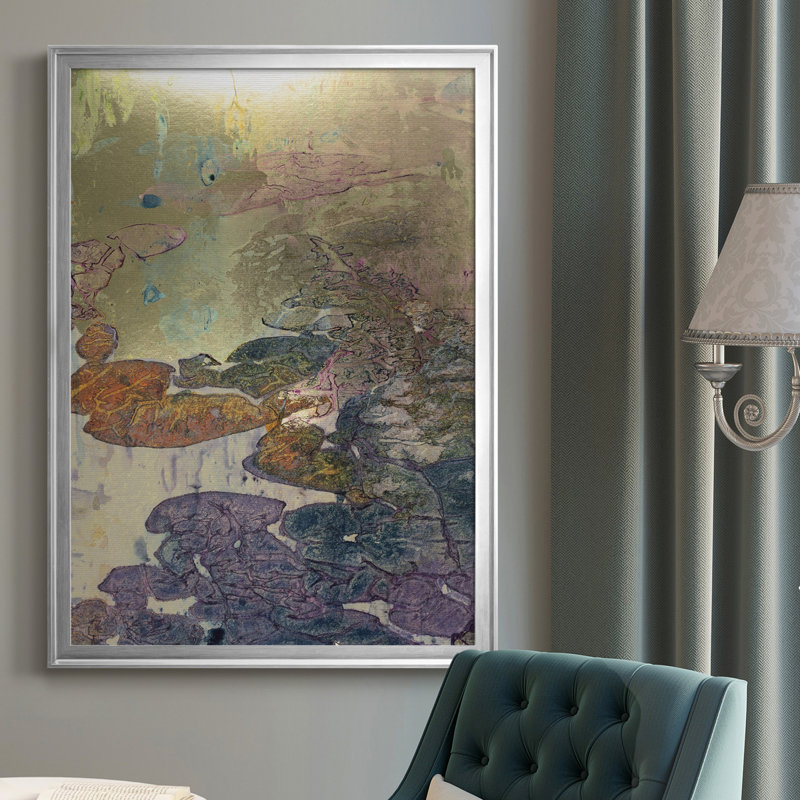 - Cadre photo, impression sur toile, H 30,5 po x l 22,5 po x P 1 po, Argent