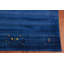 Tapis bleu Gabbeh 9