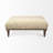 Chenille Upholstered Bench