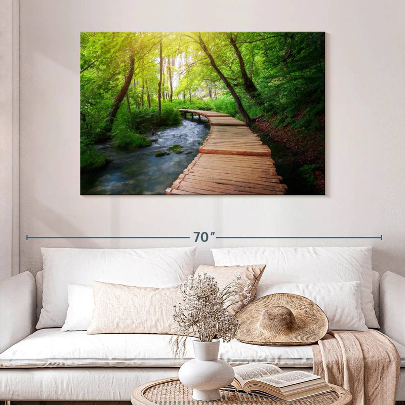 Sentier du lac Alvord Plitvice, H 32 po x l 48 po