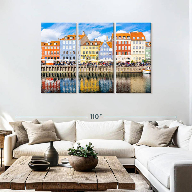 Résidence Nicci Nyhavn Copenhagen, H 48 po x l 74 po