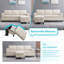 4 Seater Linen Sofa-1884420327