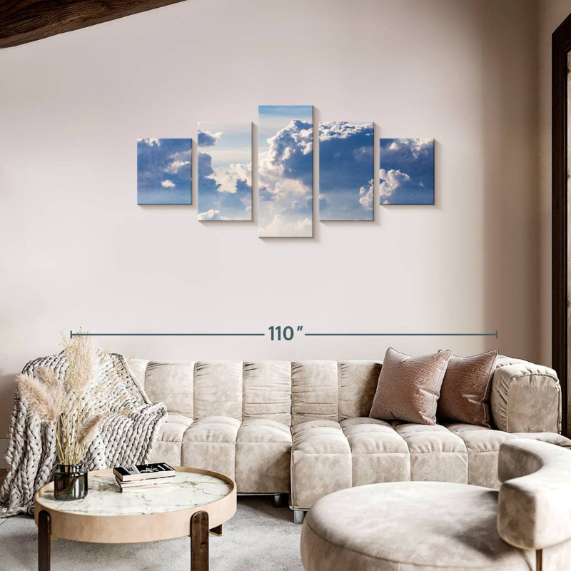 Simple Sky, 34" H x 74" W
