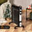 Costway 4000 BTU Electric High Efficiency Radiator Space Heater with Adjustable Thermostat