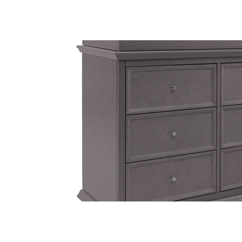 Foothill 6 Drawer Dresser, Weathered Gray