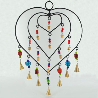 Mizer Weather Resistant Abstract Wind Chime