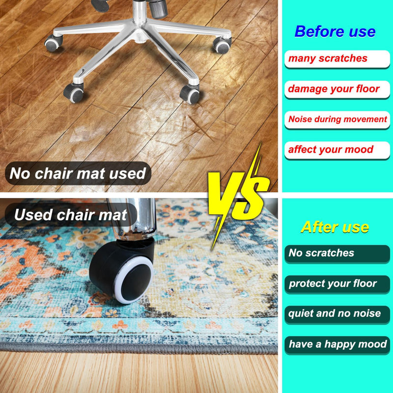 Tapis de bureau 48 "* 36"